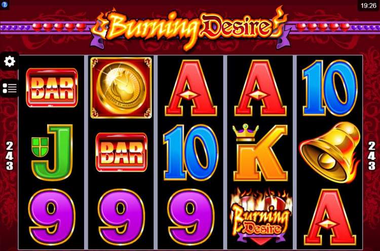 Burning Desire игровой автомат