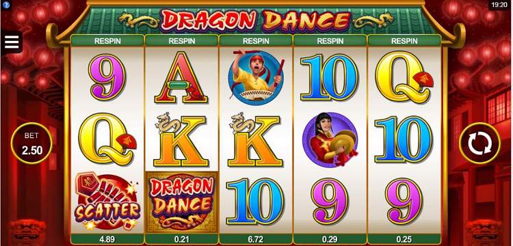 Dragon Dance игровой автомат