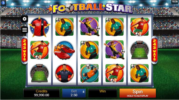 football stars игровой автомат