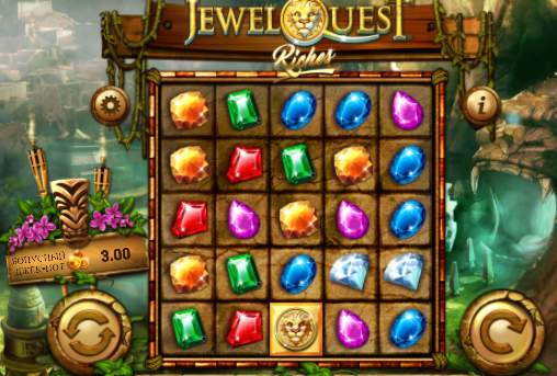 Jewel quest riches игровой автомат